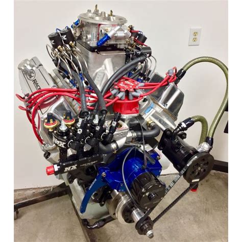 small block nitrous engine